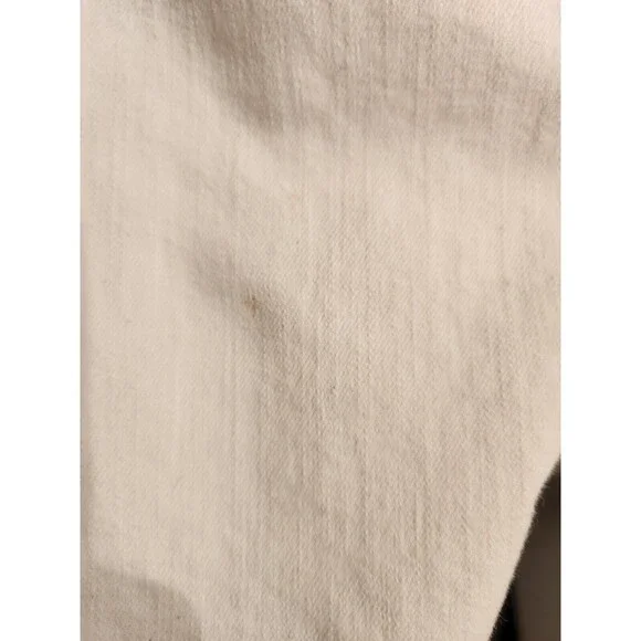 J. Jill Size 16 White Denim Authentic Fit Cotton Blend Slim Ankle Jeans - Picture 5 of 9